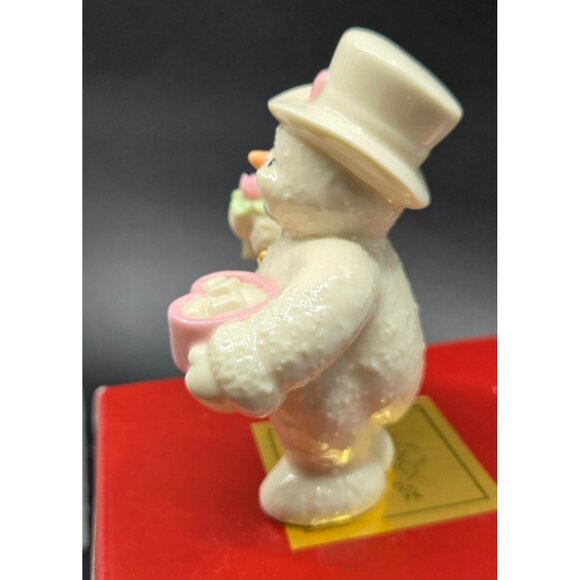 Lenox Porcelain Snowman, A snowman of My Own Figurine 4" Mint with box - Picture 4 of 7